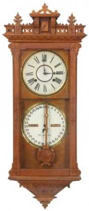 Ithaca No. 5 1/2 Belgrade Calendar Clock