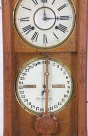 Ithaca No. 5 1/2 Belgrade Calendar Clock