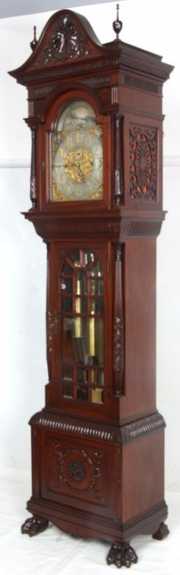 Durfee 9 Tube Tiffany & Co. Grandfather Clock