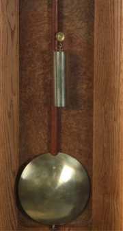 Gilbert No. 9 Oak Wall Hanging Regulator