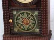 J.C. Brown Ripple Front Beehive Mantle Clock