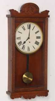 Oak Ansonia Hanging Wall Regulator