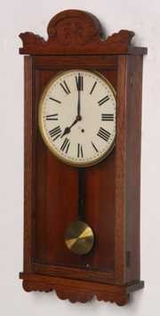 Oak Ansonia Hanging Wall Regulator