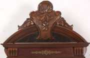 Carved Oak 3 Weight Vienna Regulator