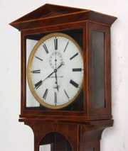 Lg. Biedermeier Vienna Regulator Lantern Clock