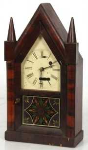 T. Terry & Co. Torsion Miniature Steeple Clock