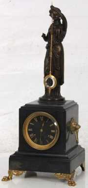 Guilmet Figural Figural Mystery Clock