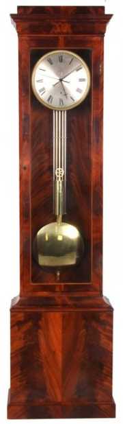 Mahogany Floor Standing Jewelers Regulator