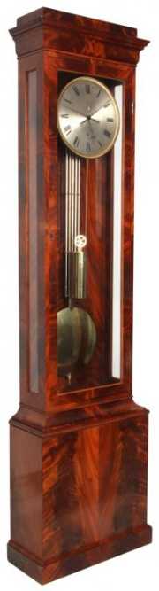 Mahogany Floor Standing Jewelers Regulator