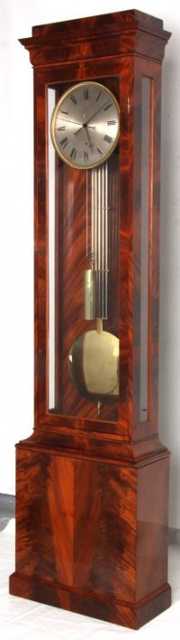 Mahogany Floor Standing Jewelers Regulator