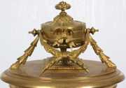 Oval French Brass Crystal Regulator