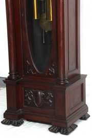 Elite Mahogany 5 Tube Grandfather Clock