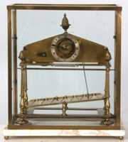 Brass Congreve Rolling Ball Mantle Clock