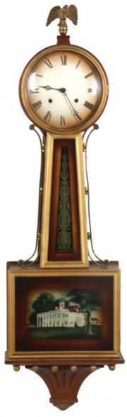 New Haven Presentation Banjo Clock