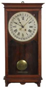 Seth Thomas Oak Calendar Wall Regulator