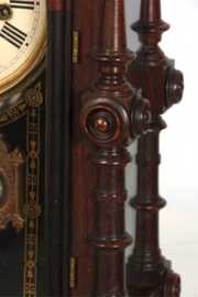 E.N. Welch Patti V.P. Rosewood Mantle Clock