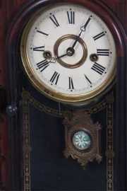 E.N. Welch Patti V.P. Rosewood Mantle Clock