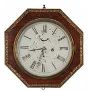 Jerome Rosewood Octagon Lever Clock