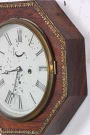 Jerome Rosewood Octagon Lever Clock