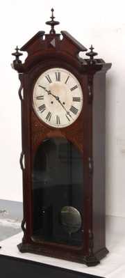 Ithaca Regulator No. 2 Bank Model Clock