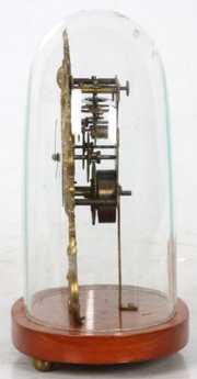 Coe & Co. Brass Front Lever Clock