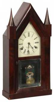 Chauncey Jerome Detached Fusee Steeple Clock