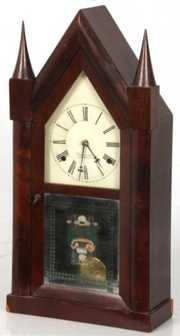 Chauncey Jerome Detached Fusee Steeple Clock