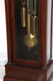 Herschedes 5 Tube Mahogany Grandfather Clock