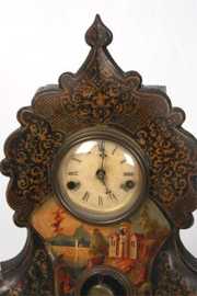 Jerome Iron Front Mantle Clock