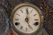 Jerome Iron Front Mantle Clock