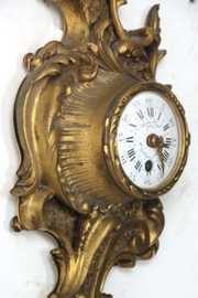 Henry Capt Miniature Bronze Cartel Clock