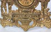 Warner Army & Navy Iron Front Mantle Clock