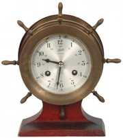 Schatz Helm Ship’s Bell Mantle Clock