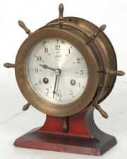 Schatz Helm Ship’s Bell Mantle Clock