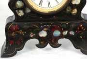 N. Pomeroy Minniature Cast Iron Lever Clock