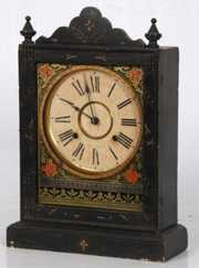 Ansonia Ebonized Mantle Clock