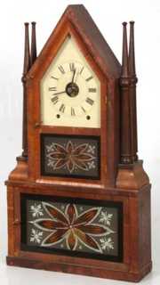 Birge & Filler Double Steeple Clock