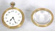 Crystal & Brass Ball Clock