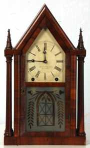 Brewster & Ingraham Steeple Mantle Clock