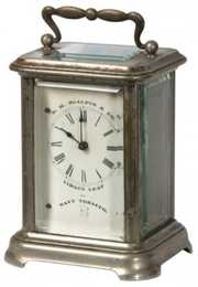 Tobacco Advertising Carriage Clock