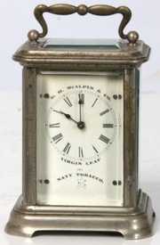 Tobacco Advertising Carriage Clock