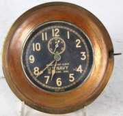 Chelsea U.S. Navy Mark I Boat Clock