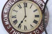 English Milk Advertising Wall Clock