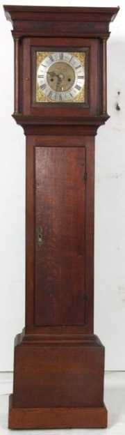 Wm. Stokes Oak Long Case Clock