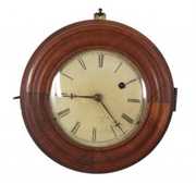 Brewster & Ingrahams 8 Day Gallery Clock