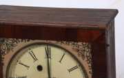 Chauncey Jerome Mahogany Cottage Clock