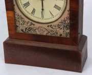 Chauncey Jerome Mahogany Cottage Clock