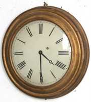 Brewster & Ingrahams Gilt Gallery Clock