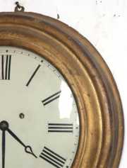Brewster & Ingrahams Gilt Gallery Clock