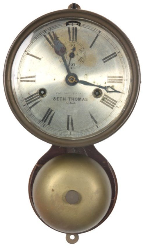 Seth Thomas Ships Bell Lever Clock